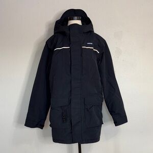 Women's Black Hooded Puffer Jacket